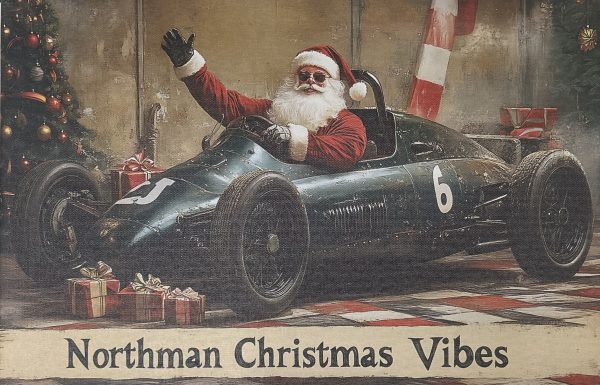 Northman Canvas Christmas Print