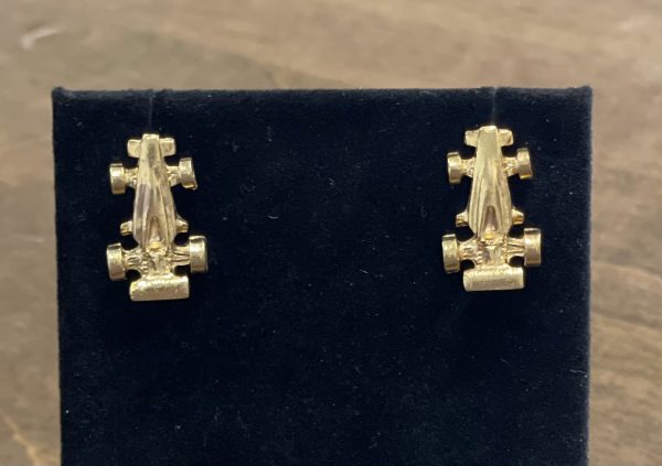 Gold Indycar Studs