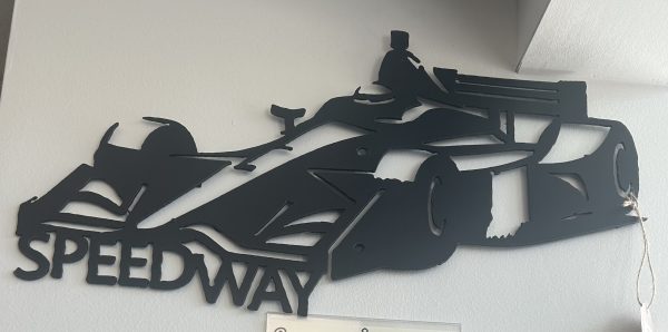 Speedway IndyCar Metal Sign