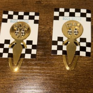 Indy 500 Crossed Flags Bookmarks-Two for one